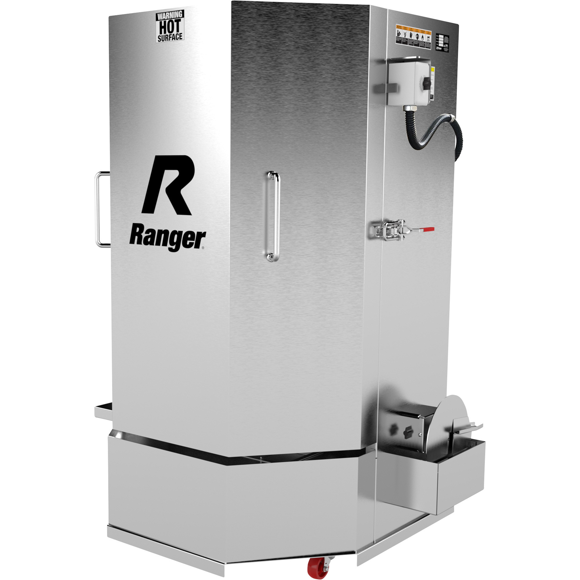 Ranger Stainless Steel 50Gallon Automotive Parts Spray Washer with